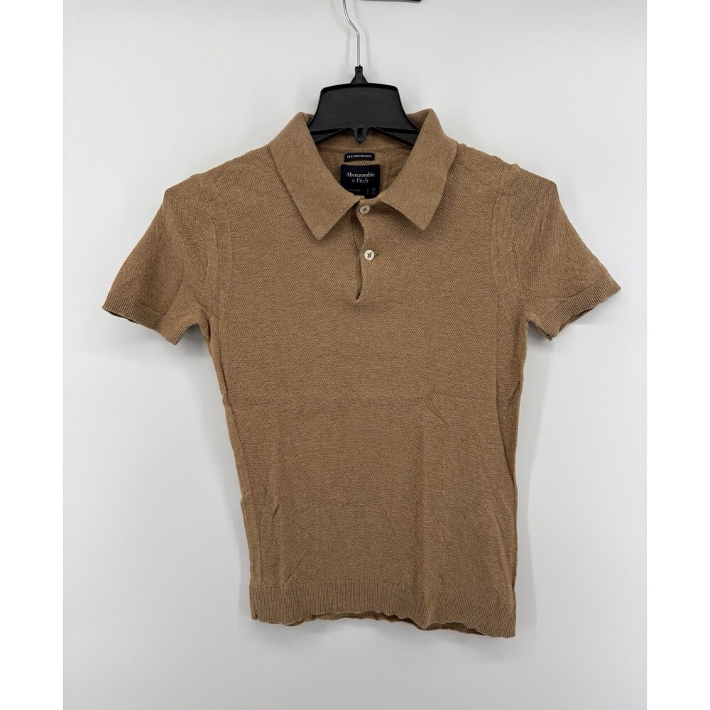 Abercrombie & Fitch Women’s Featherweight Beige Polo Size XS
